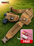 Parachute 3 in 1 Tactical Deal – Universal Pstl Belt +  Pouch + Free Cleaning Kit