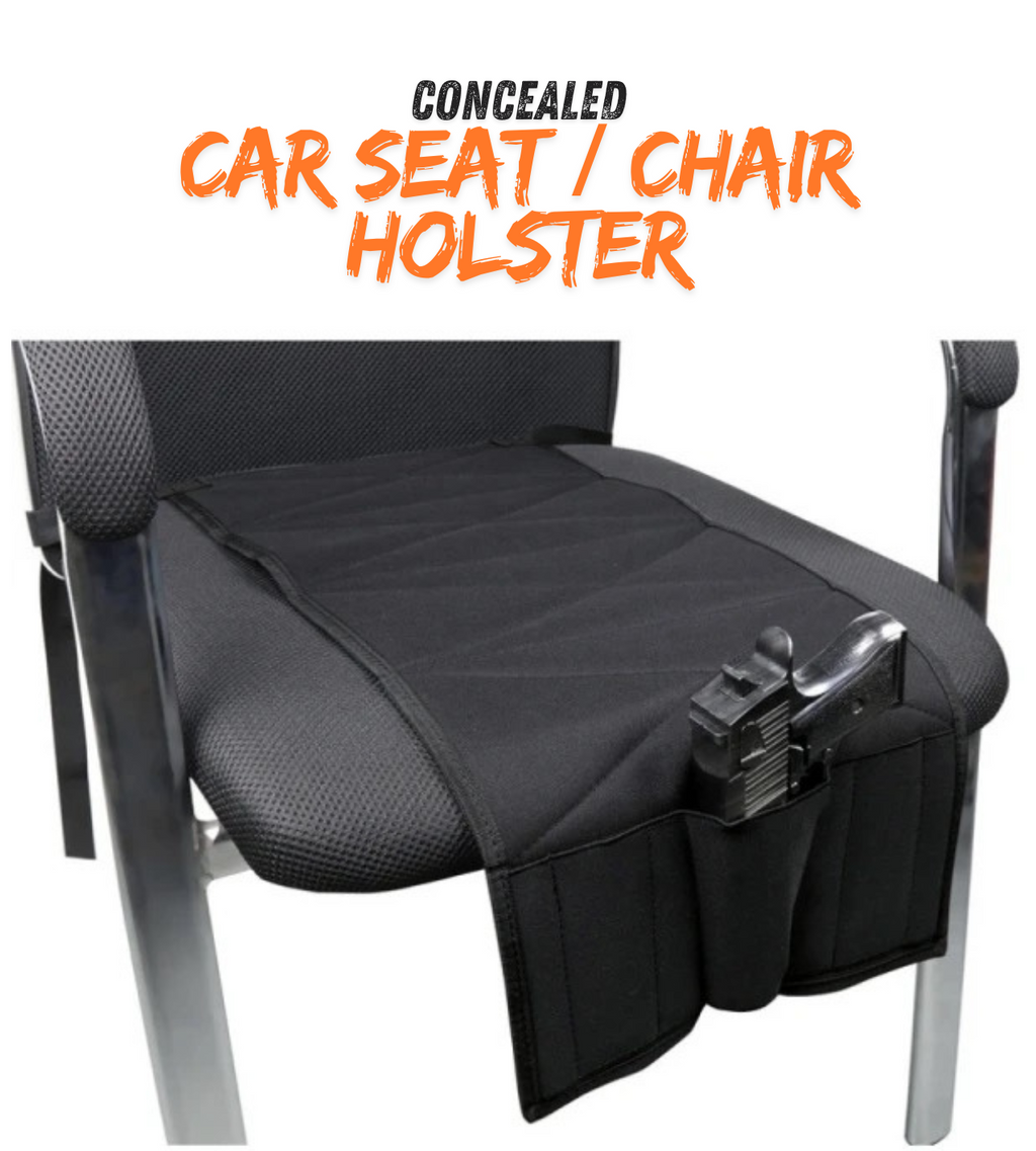 Universal Car & Office Chair Pstol Holster + FREE Cleaning Kit