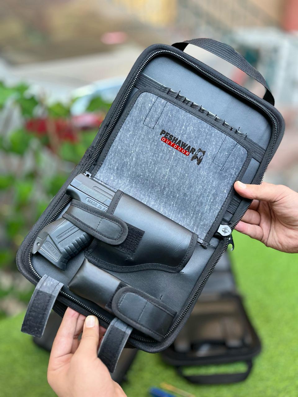 Premium PU Leather Universal Pistl Bag + FREE Cleaning Kit