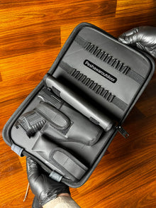 Premium PU Leather Pstl Bag with FREE Cleaning Kit & Silicone Grip | Universal Fit