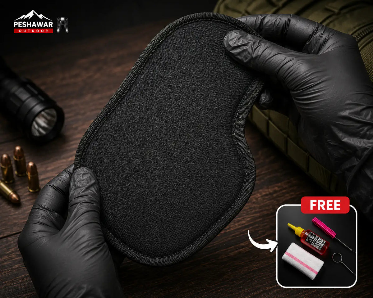 Universal Premium Concealed Pistol Holster + FREE Gun Cleaning Kit