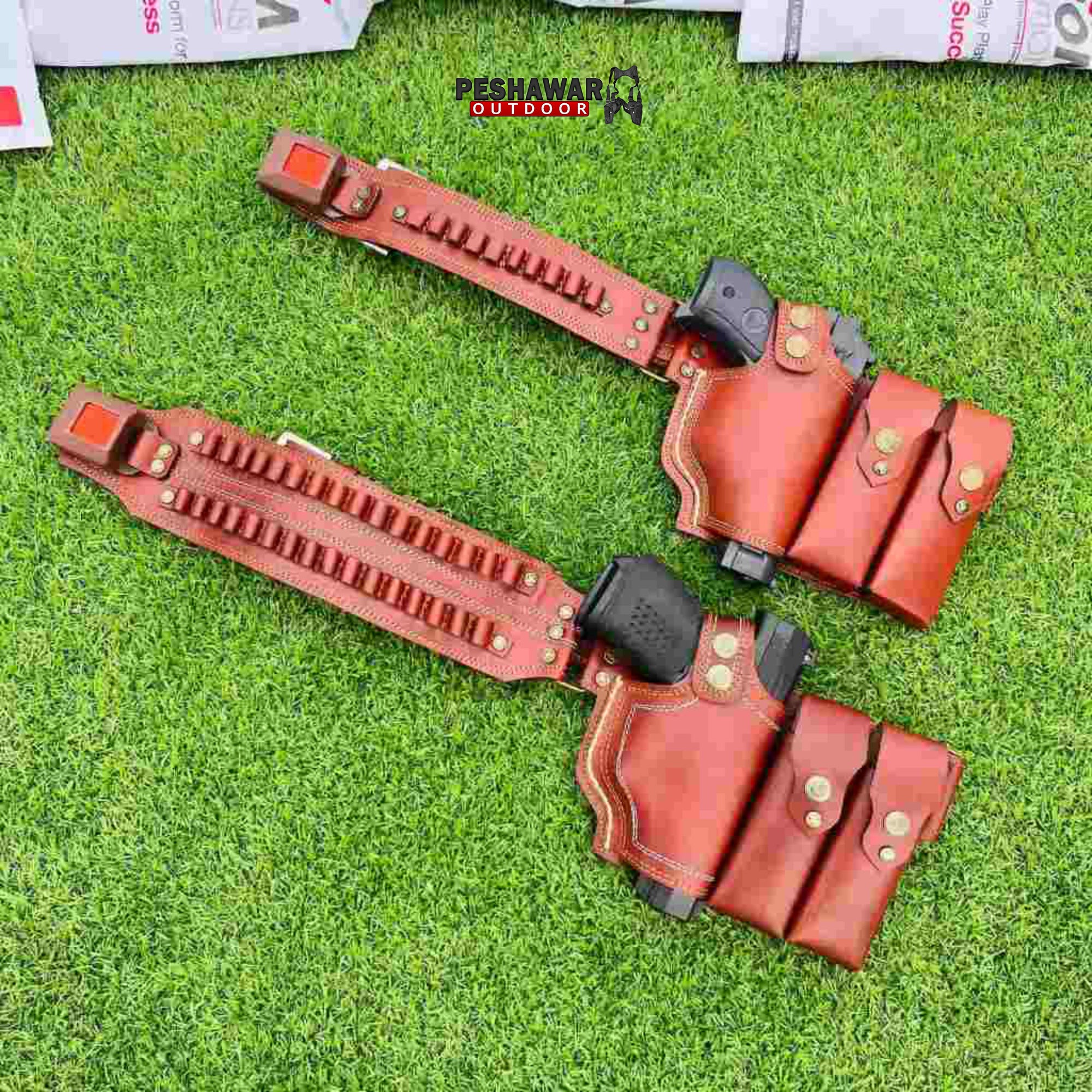 Handmade Leather belt + Cleaning kit 2in1 Deal