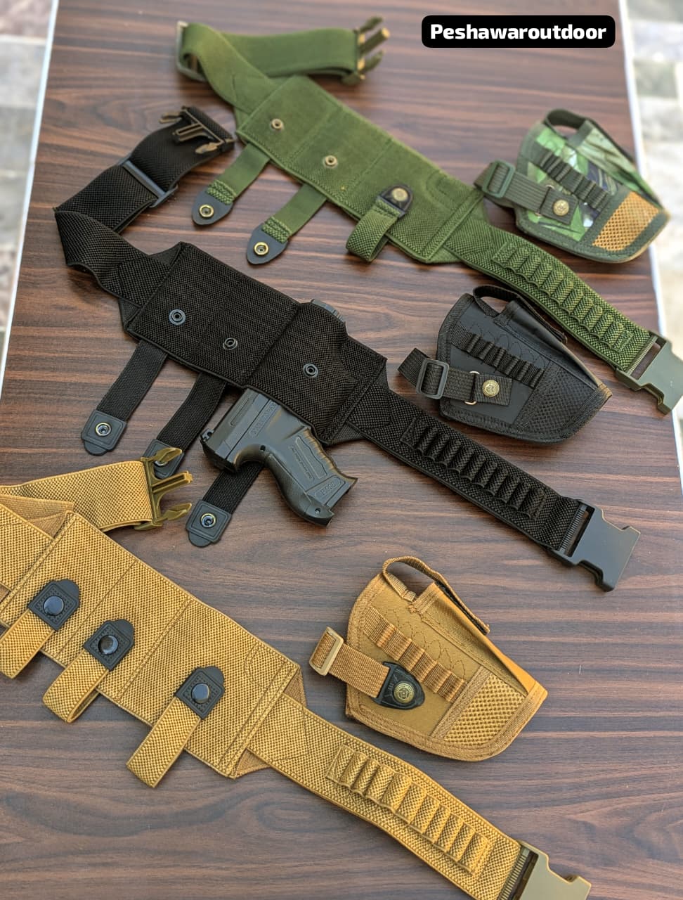 3 in 1 Deal – Belly Belt + Pistol Pouch + Cleaning Kit