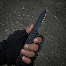 Folding Knuckle Knife – Four-Finger Handle with Folding Blade