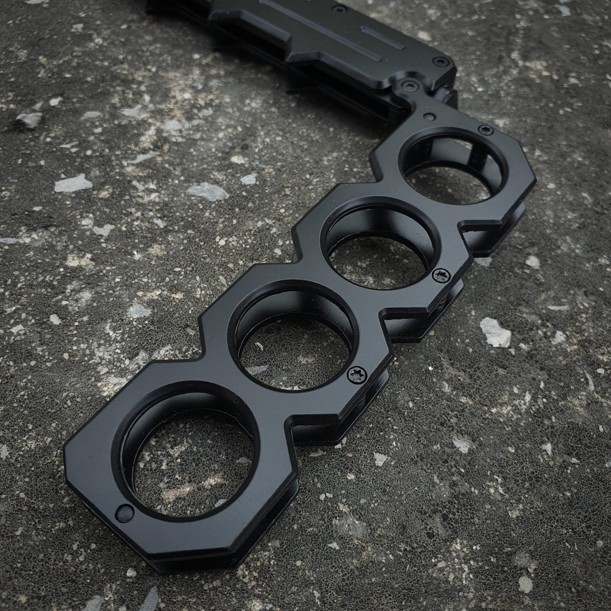 Folding Knuckle Knife – Four-Finger Handle with Folding Blade