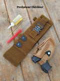 Belly Belt Holster + Parachute Pouch + Cleaning Kit (3-in-1 Deal)