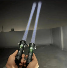 Premium Rechargeable LED Torch Light – 6-hour backup | Powerbank |1KM Range